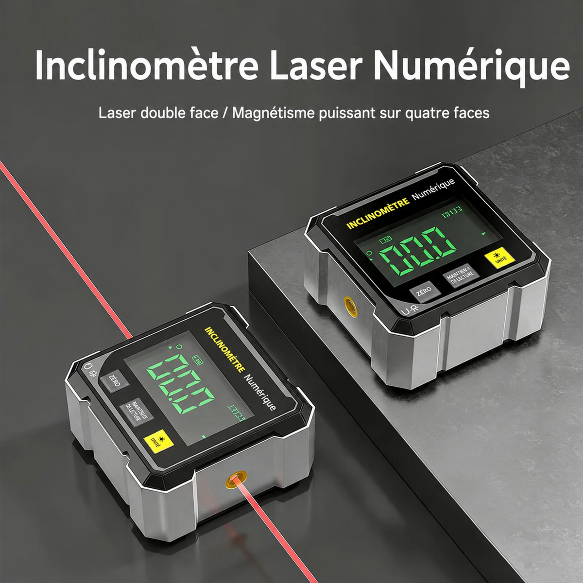 Inclinomètre Digital à Laser