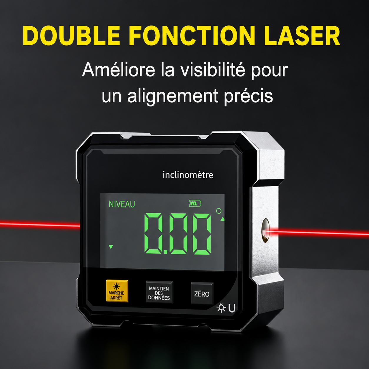 Inclinomètre Digital à Laser