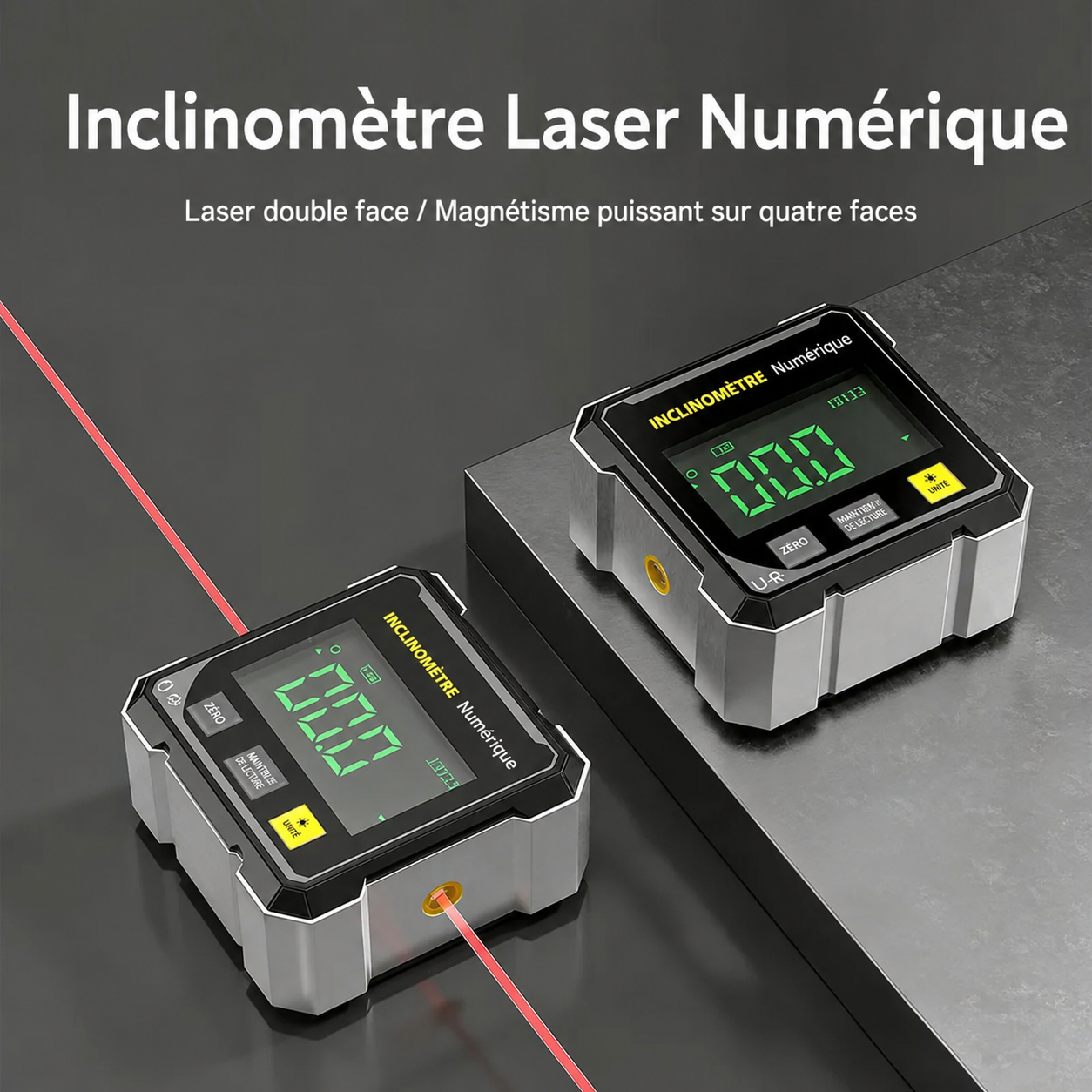 Inclinomètre Digital à Laser